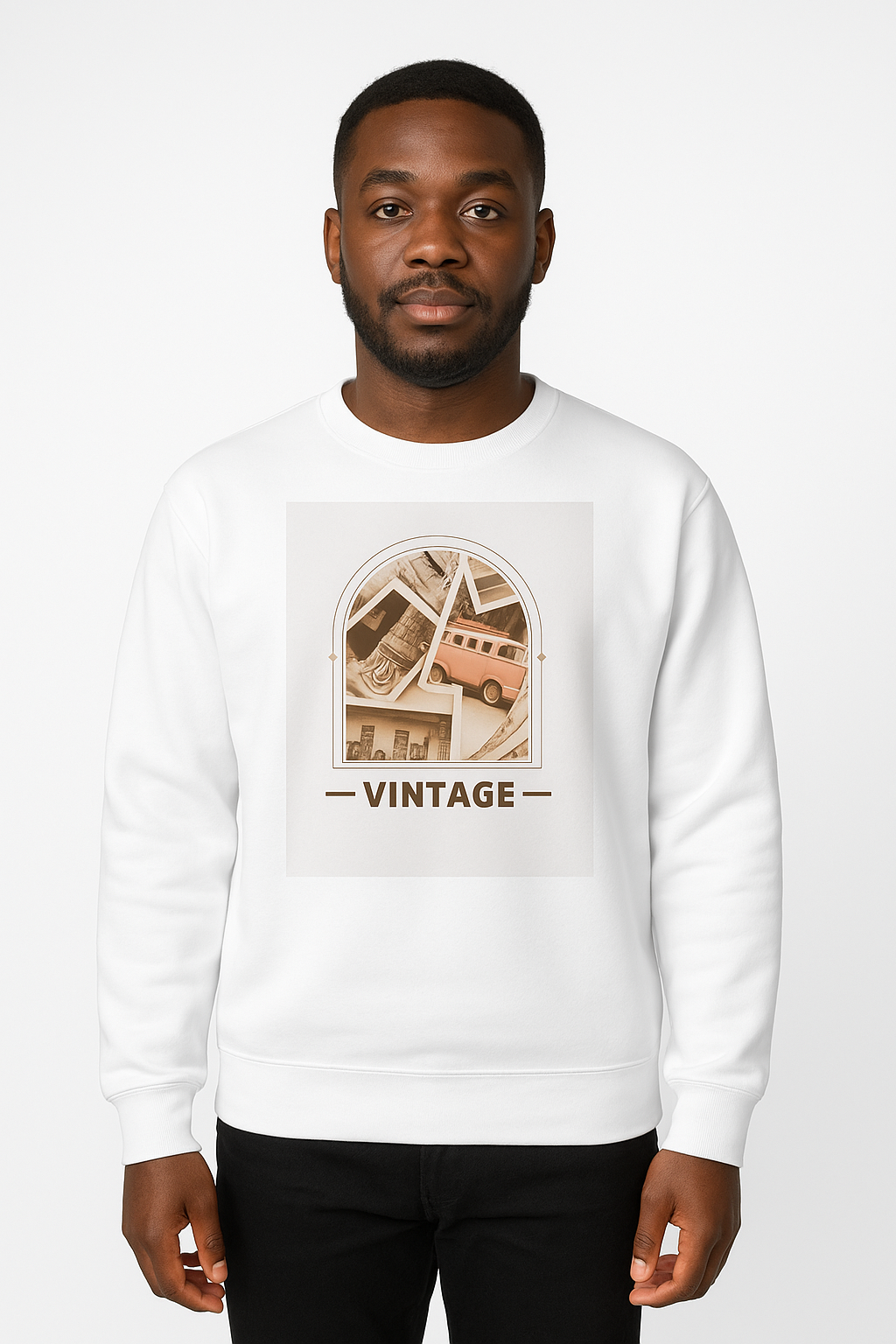 Unisex organic mid-weight sweatshirt