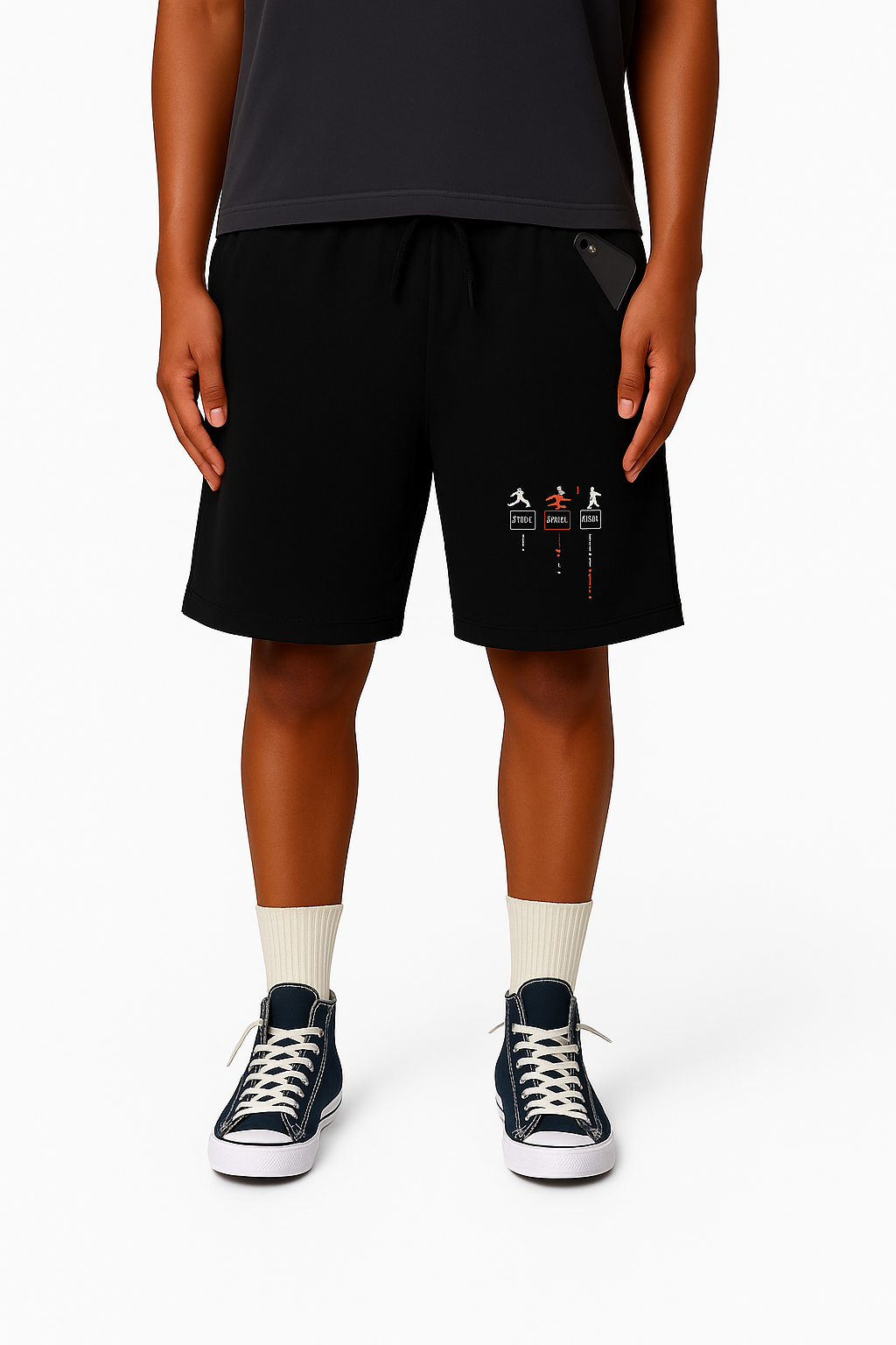 Men's fleece shorts