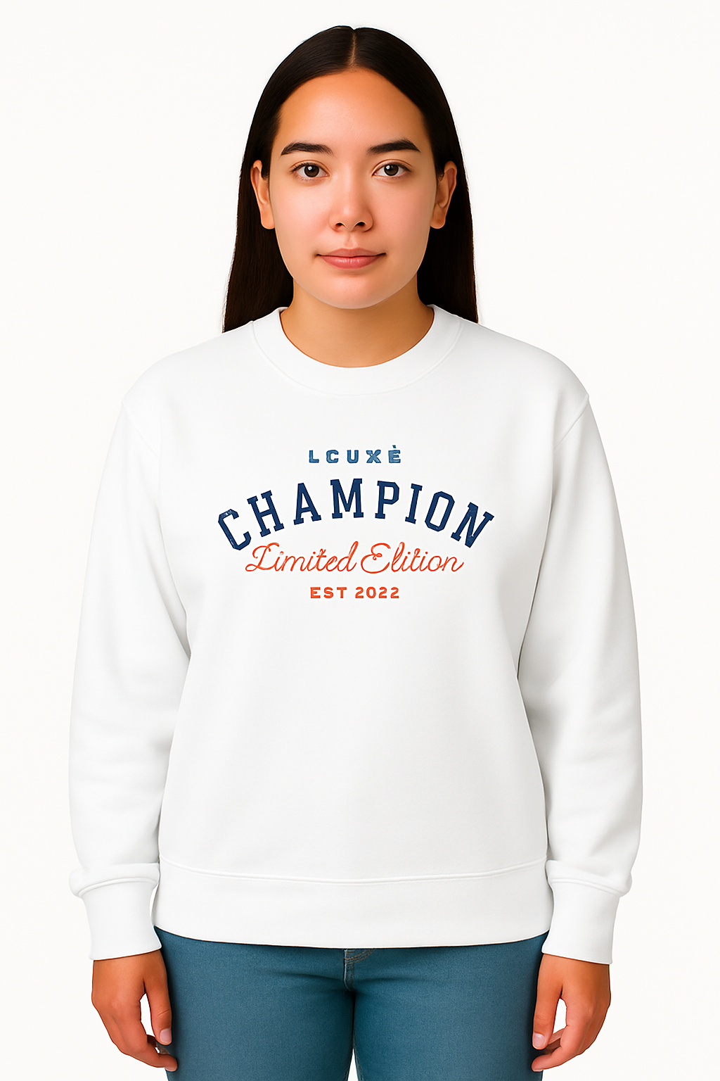 Crew neck sweatshirt