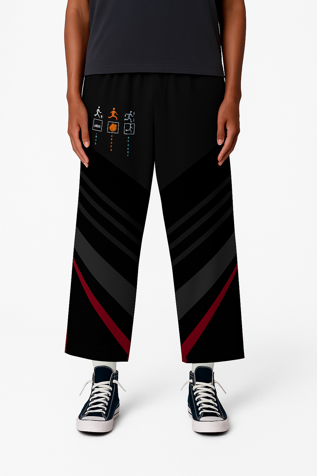 unisex wide-leg pants
