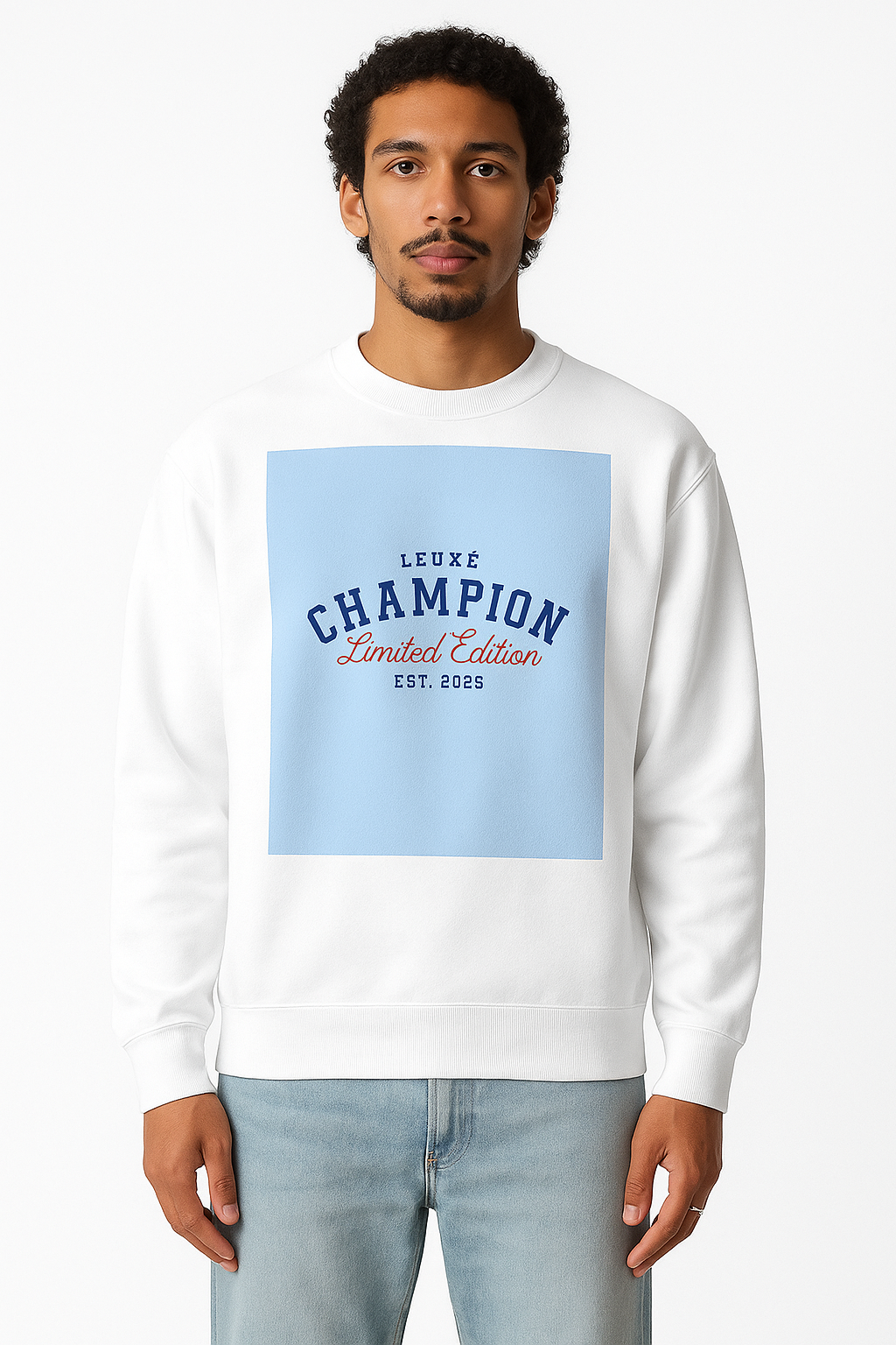 Unisex premium crew neck sweatshirt