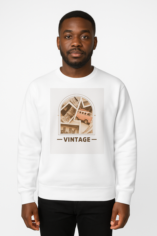 Unisex organic mid-weight sweatshirt