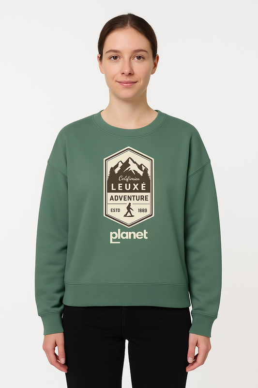 Women’s organic crew neck sweatshirt
