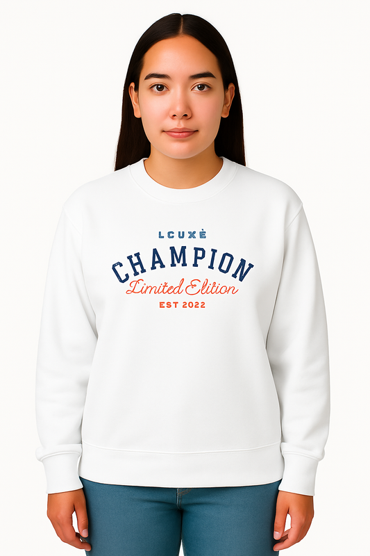Crew neck sweatshirt