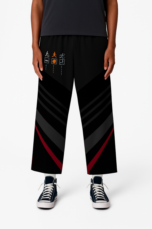 unisex wide-leg pants