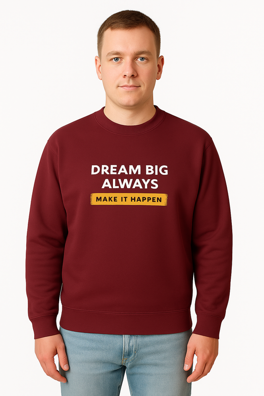 Oversized heavyweight sweatshirt
